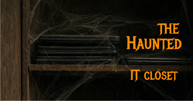 The haunted IT closet: Where old laptops go to die
