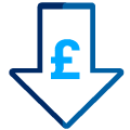 Lower cost icon